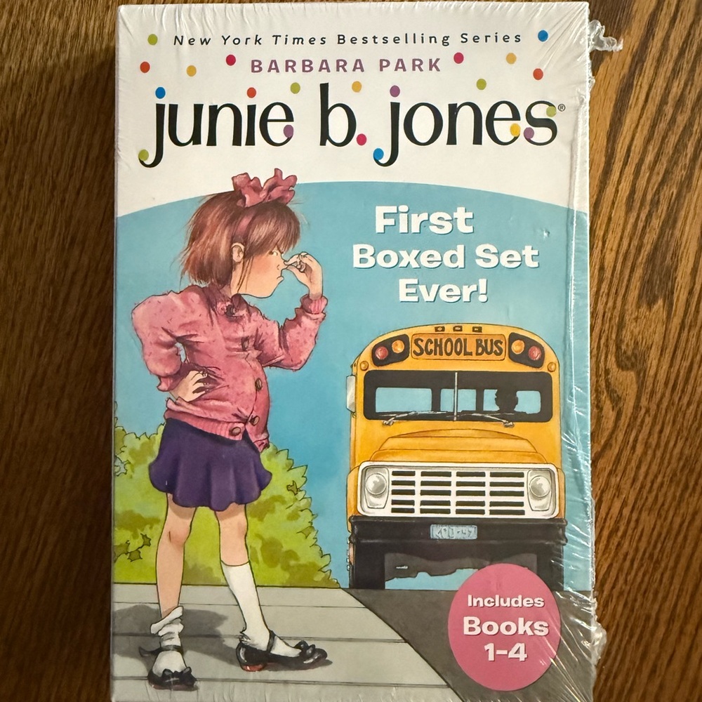 Junie B Jones First Boxed Set. New in sealed package First 4 books of the series